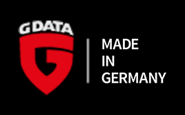 Antywirus G DATA Logo - białe