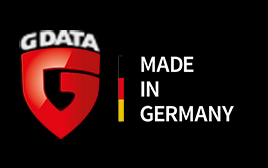 Antywirus G DATA Logo - białe