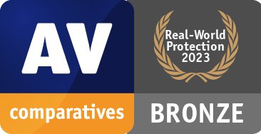 AV Comparatives Real-World Protection 2023
