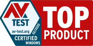 G DATA Internet Security z certyfikatem TOP Product AV-TEST