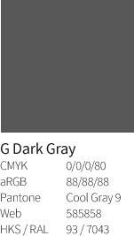 Kolor G Dark Gray