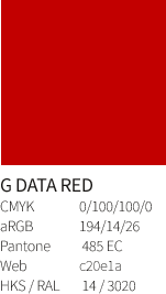 Kolor G DATA RED