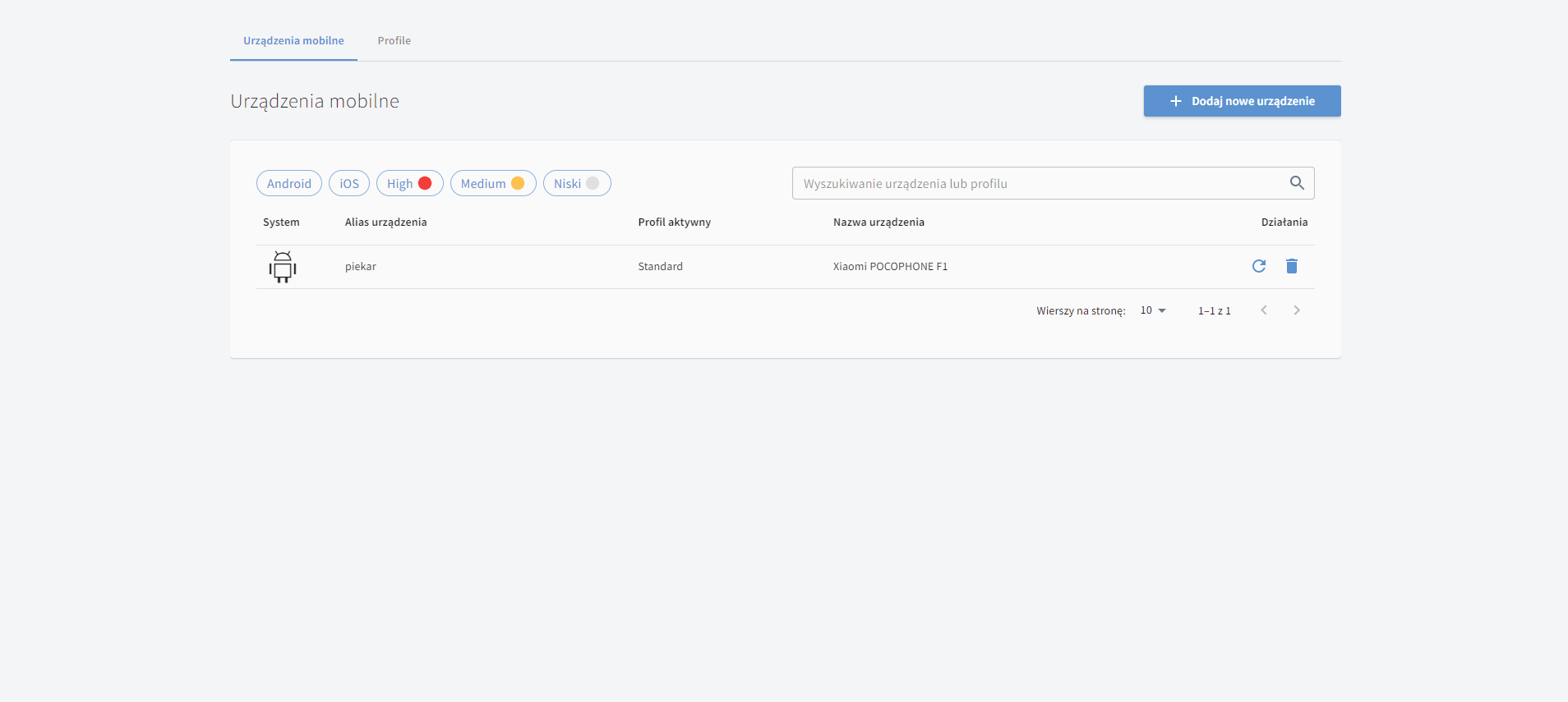 Panel MDM G DATA