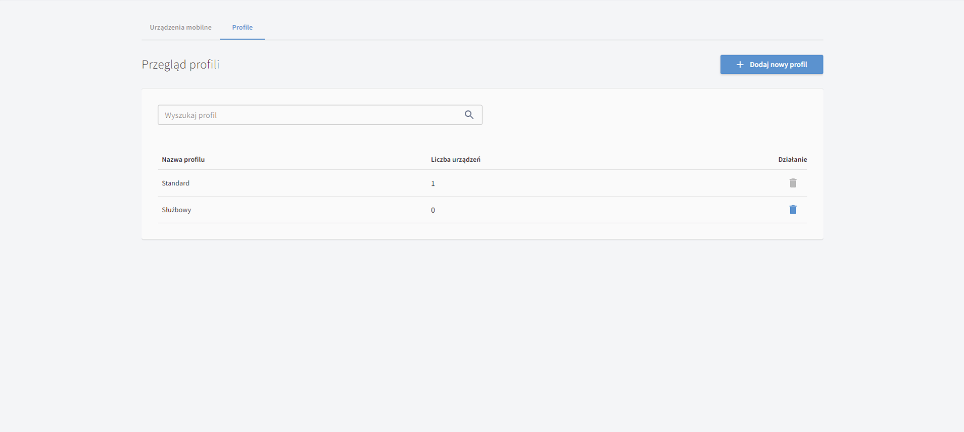 Panel MDM G DATA