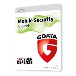 Wizualizacja oprogramowania G DATA Mobile Security Android