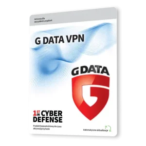 Wizualizacja oprogramowania G DATA VPN